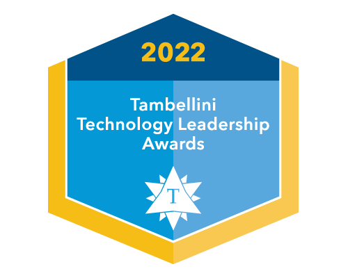 Picture of 2022 Tambellini Technology Leadership Award